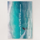 SURF QUOTE POSTER LEGPUZZEL (Verticaal)