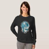 Surf Quotes Jeugd Retro Surfer Zonsondergang T-shirt (Voorkant volledig)