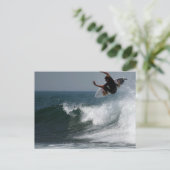 Surf Report Briefkaart (Staand voorkant)