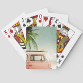 Surf Retro | Beach Pokerkaarten (Achterkant)