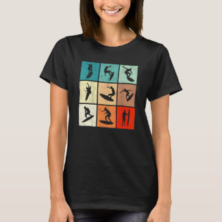 Surf Retro Surfen Vintage Surfers Surfer T-shirt