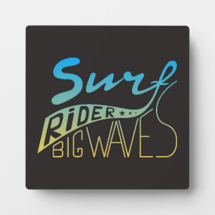 Surf Rider Big Waves Fotoplaat