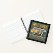 Surf Rider Huntington Beach Poster Notitieboek (Binnen)