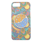 Surf Rider Pattern Case-Mate iPhone Case (Achterkant)