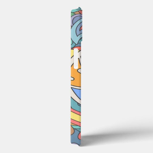 Surf Rider Pattern Case-Mate iPhone Case (Achterkant / Rechts)