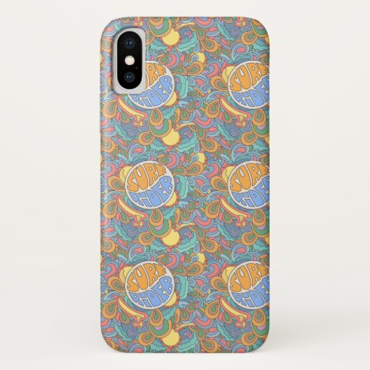 Surf Rider Pattern Case-Mate iPhone Case (Achterkant)