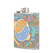 Surf Rider Pattern Heupfles (Links)