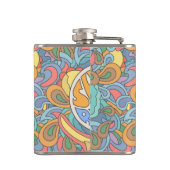 Surf Rider Pattern Heupfles (Achterkant)