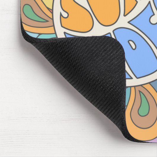 Surf Rider Pattern Muismat (Hoek)