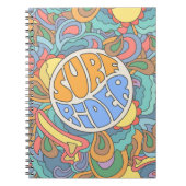 Surf Rider Pattern Notitieboek (Voorkant)