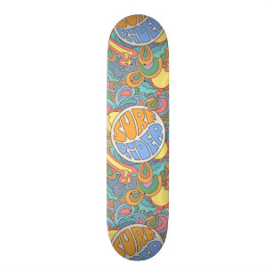 Surf Rider Pattern Persoonlijk Skateboard
