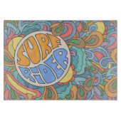 Surf Rider Pattern Snijplank (Voorkant)