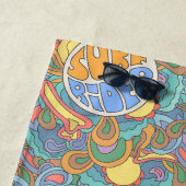 Surf Rider Pattern Strandlaken (In situ)