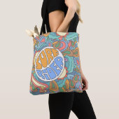 Surf Rider Pattern Tote Bag (Dichtbij)