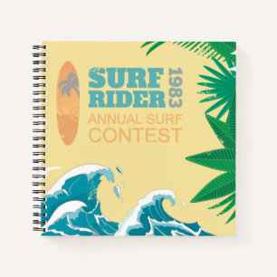 Surf Rider Surf Contest 1983 Notitieboek