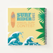 Surf Rider Surf Contest |1983 Notitieboek (Achterkant)