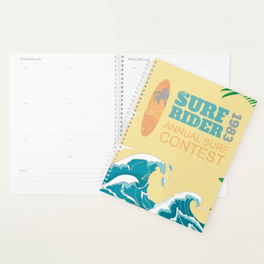 Surf Rider Surf Contest |1983 Planner (Display)