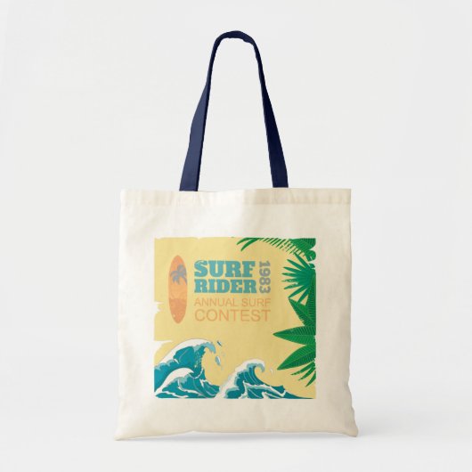 Surf Rider Surf Contest |1983 Tote Bag (Voorkant)