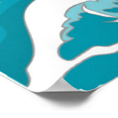 Surf Rider Surf wedstrijd |1983 Poster (Hoek)