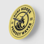 Surf Rider Wandklok (Hoek)