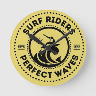 Surf Rider Wandklok