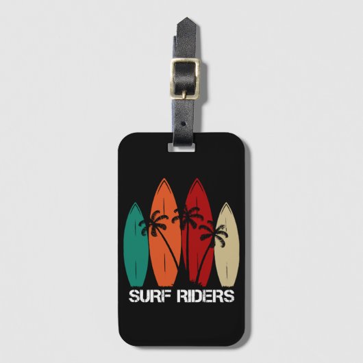 Surf Riders Bagagelabel (Voorkant (verticaal))