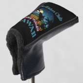 Surf riders Club, Surfing Paradise, Hawaii Golfheadcover (3/4 voorkant)