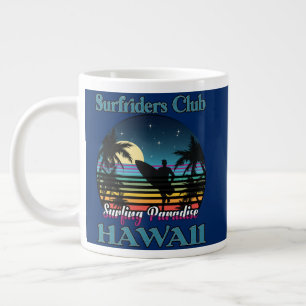 Surf riders Club, Surfing Paradise, Hawaii Grote Koffiekop