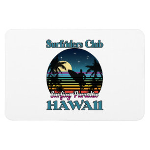 Surf riders Club, Surfing Paradise, Hawaii Magneet
