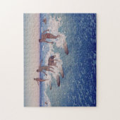 "Surf-Riders, Honolulu" - Charles W. Bartlett Legpuzzel (Verticaal)