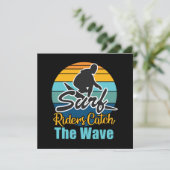 Surf Riders Vangen de Golven (Staand voorkant)