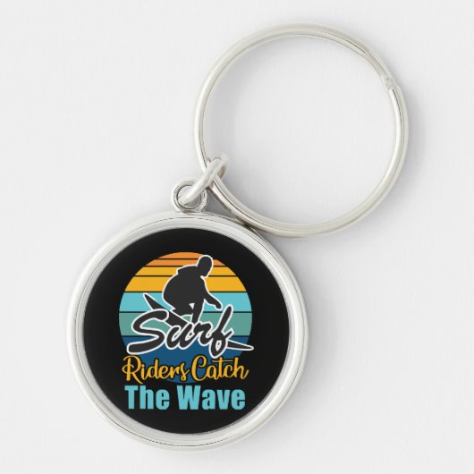 Surf Riders Vangen de Golven Sleutelhanger (Voorkant)