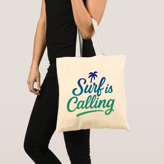 Surf roept tote bag (Voorkant (product))