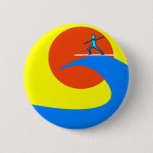 Surf Ronde Button 5,7 Cm (Voorkant)
