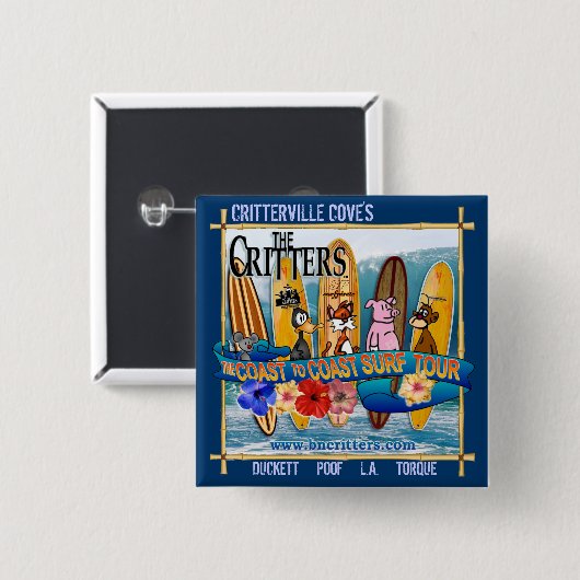 Surf Rondleiding Button (Voorkant /achterkant)