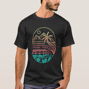 Surf rondreizen voor mannen en vrouwen t-shirt