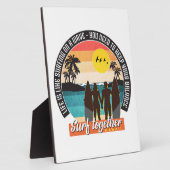 Surf samen - Houd uw balans Fotoplaat (Zijkant)