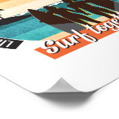 Surf samen - Houd uw balans Poster (Hoek)