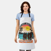 Surf samen - Houd uw balans Schort (Gedragen)