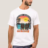 Surf samen - Houd uw balans T-shirt (Voorkant)