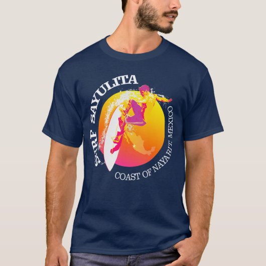 Surf Sayulita T-shirt (Voorkant)