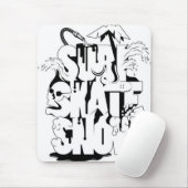 Surf Schaats Sneeuwmousepad Muismat (Met muis)