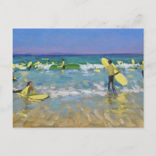 Surf School at St. Ives Briefkaart (Voorkant)