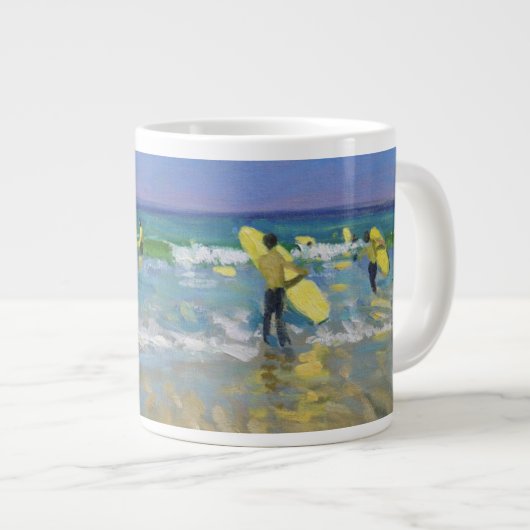 Surf School in St. Ives Grote Koffiekop (Voorkant rechts)