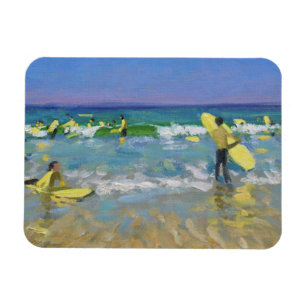 Surf School in St. Ives Magneet