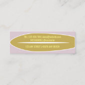 Surf School Visitekaartje (Achterkant)