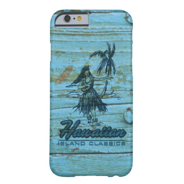 Surf Shack Hawaiian Faux Wood Case-Mate iPhone Case (Achterkant)