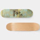 Surf Shack Hawaiian Faux Wood Skateboard (Horizontaal)