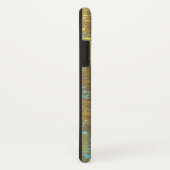 Surf Shack Hawaiian Faux Wood Surfboard Case-Mate iPhone Case (Achterkant / rechts)