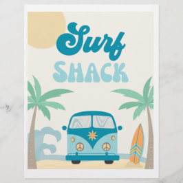 Surf Shack Sign. | Teken van de partij Surf | Beac